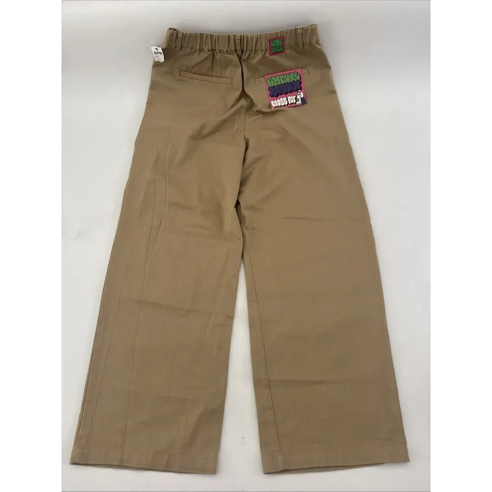 Empyre Tori SK8 Twill Pleated Trouser Incense NWT Skater Large Loose Relax Fit - Picture 7 of 13